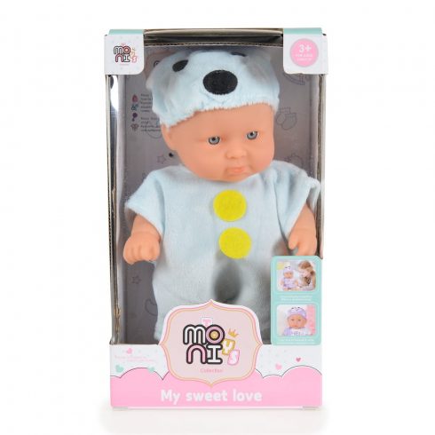 Moni Toys Baba 20 cm 6123 kék